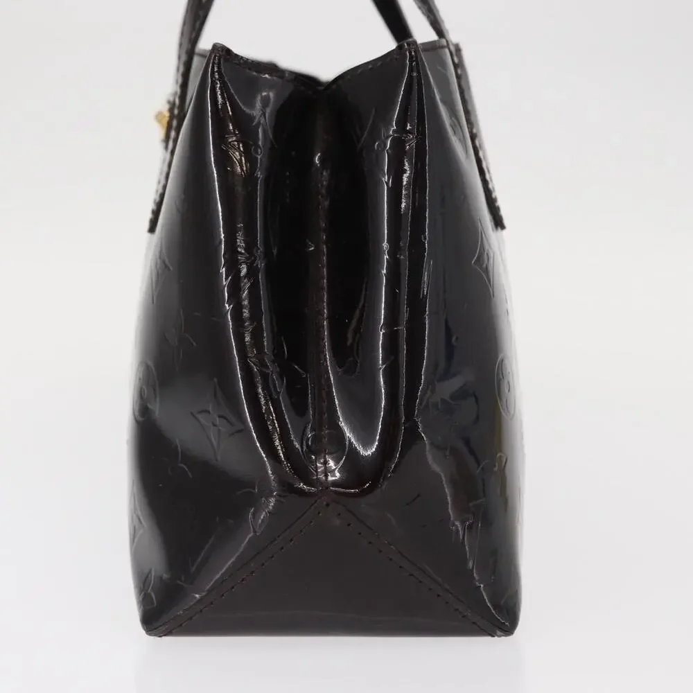 Louis Vuitton Monogram Vernis Wilshire PM Bag Amarante Purple